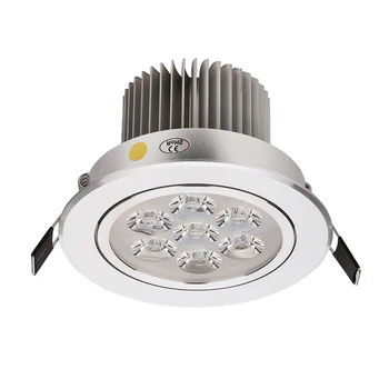 Speciale Zilveren Downlight Dimbaar LED Mini-1W 3W 4W 5W 7W Warm Natuur Zuiver Wit Inbouw Lamp van de Vlek de lichte binnenverlichting
