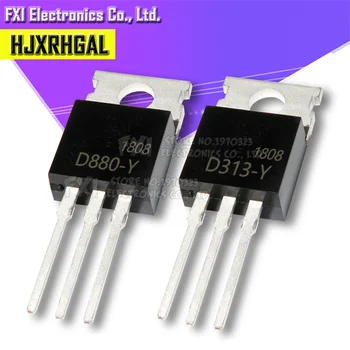 10PCS D313 transistor 2SD313 TO-220 authentieke 2SD880 D880