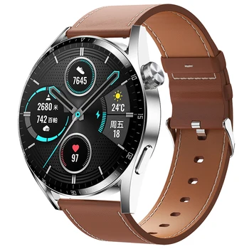 Voor Huawei Kijken GT3 Pro AMOLED Smart Watch Mannen Oproep Beantwoorden Aangepaste Wijzerplaat Sport Fitness Tracker Mannen Waterdichte Smartwatch 2022 Nieuwe