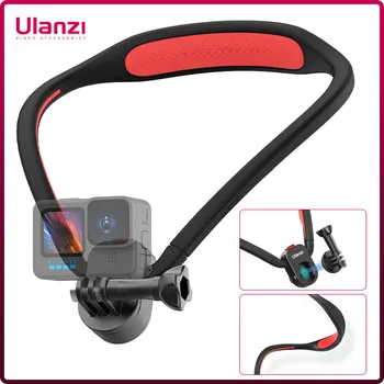 Ulanzi Go-Quick II Magnetische Silicone Nek Houder Mount Voor GoPro Hero 12 11 10 9 8 7 Insta360 DJI Osmo Actie Camera Accessoire