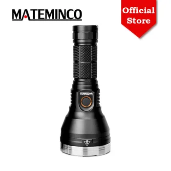 MATEMINCO MT70 Mini SFN55.2 6800LM 1000m USB Type C Oplaadbare LED Zaklamp Lantaarn Voor zelfverdediging Lange Reeks Gooien