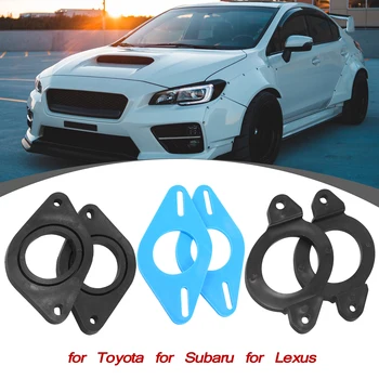 X Autohaux 2 Stuks Blauwe Kunststof Auto Luidspreker Montage Adapter Bracket Ringen voor Toyota Subaru voor Lexus