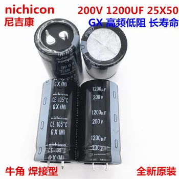 2PCS/10ST 1200uf 200v Nichicon GX 25x50mm 200V1200uF Module PSU Condensator