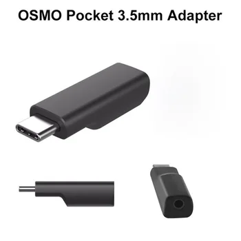 Voor DJI Pocket 2/ DJI Osmo Zak 3,5 mm MICROFOON-Adapter Ondersteunt Externe 3,5 mm Microfoon Mic Adapter DJI Osmo Zak Accessoires