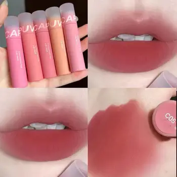 Lipgloss Velvet Mat Vloeibare Lipstick Waterproof Long Lasting Vrouwen Rode Lip Tint Student Lip Glaze Koreaanse Cosmetica Make-Up
