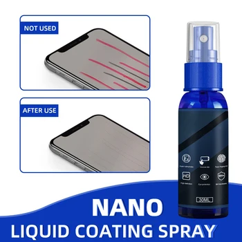 1 Fles 30ml Nano Scratch Remover Spray Smartphone Scherm Scratch Repair Accessoires Glazen Spiegel Protector Film Sprays