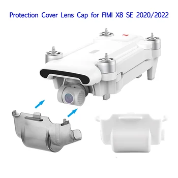 Bescherming van de Lens Cap voor FIMI X8 SE 2020/2022 Camera Gimbal Stofdichte Beschermende Case Protector Mount Drone Accessoires