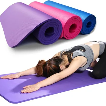 Yoga mat anti-slip oefening Fitness mat 3 MM-6 mm dik EVA Comfort schuim yoga scrub oefening