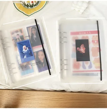 A5 ringband opslag Verzamelen Boek Korea Idool Foto-ansichtkaarten Organisator dagboek dagboek agenda planner Kogel Cover School Briefpapier