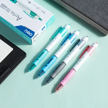 Deli Kleurrijke Pennen Inkt Refill Ondertekening van 0,7 mm Inkt Blauw Office School Schrijven Tools Briefpapier balpen