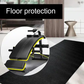 Loopband Mat Voor Indoor Fietsen Multifunctionele slijtvast Druksterkte Anti-slip Shock Pad Zware Apparatuur Startpunt Voor Stepper