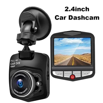 2.4 inch Auto Dash Cam Bestuurder Video Recorder Portable DVR Camera Black Box Auto Dashcam Loop Recording Nacht Visie