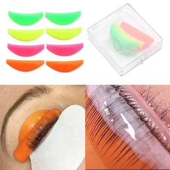 8ST Nieuwe Wimper Lift Perm Pads Kit Silicone Oog Krultang Staven Tool Recycling Wimpers Staven Schild 3D Wimper Tillen