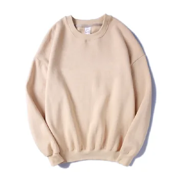 Nieuwe Vrouwen Stevige O-hals Lange Mouw Sweater Sweatshirt Fashion Dames Streetwear Traag Trui Jumper Tops 13 Kleuren