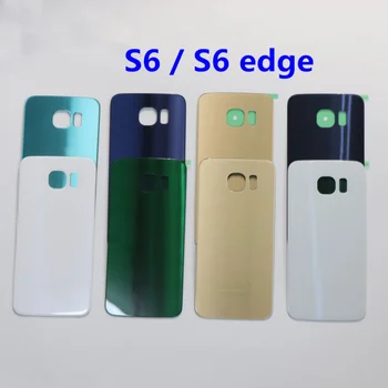 Voor de SAMSUNG Galaxy S6 S6edge Terug 3D-Glas-Batterij Cover Behuizing Vervanging G920F G925F G920 G925 SM-G920F