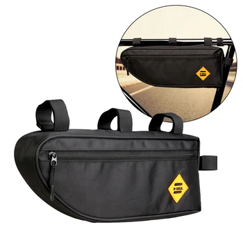 B - ZIEL Waterdichte Fiets Triangle Bag Fiets Voorste Frame Bag Fietsen bovenbuis Tas Fles Water Pouch Fiets Opslag Tas