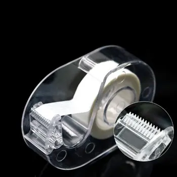 Plastic Enten wimper Tape Snijder Dispenser Plakband Houder Voor Wimpers Verlenging Make-up Tools