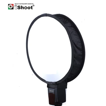 Easy-fold Ronde Mini Flash Softbox Diffuser Reflector voor Nikon SB910 SB900 SB800SB700 SB600 SB80DX SB28 SB26 SB24 Speedlight