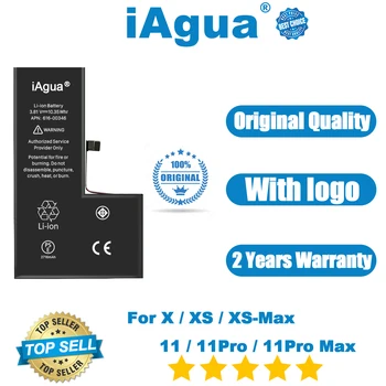 iAgua 5pcs Originele Kwaliteit Voor de iPhone 6 6S 7 8 6P 6SP 7P 8P Vervangende Batterij Voor X XS XR XSmax