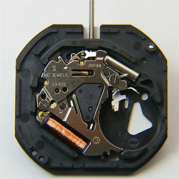 Vervanging Quartz uurwerk VX42E Datum op 3' Datum op 6' Quartz uurwerk, Reparatie Onderdelen