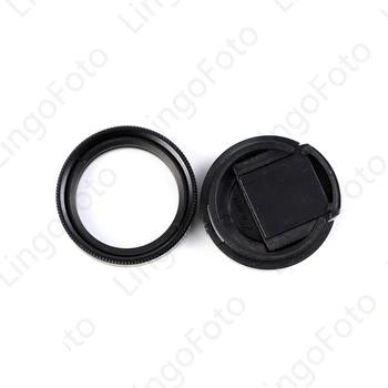 Camera UV Lens Filter 25 mm 27 mm 28 mm 30,5 mm 34 mm UV Filter + Kant Geknepen lensdop voor Canon Nikon Sony