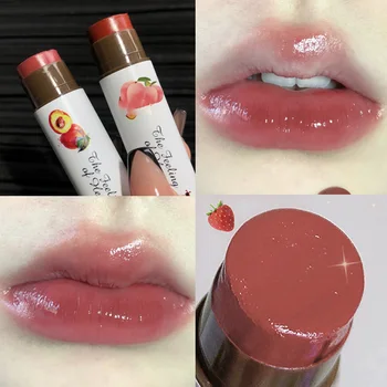 Fruitige Lip Balm Hydraterende, Voedende Lipgloss Basis Van Natuurlijke Temperatuur Veranderen Van Kleur Lipstick, Lip Make-Up Cosmetica Huidverzorging