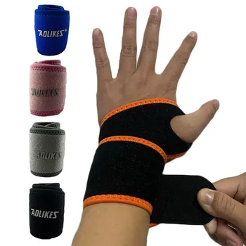 1Pcs Gym Sport Armband Strap polsbrace Ondersteunende Hand Wraps Pols Protector Compressie Carpaal Tunnel Polsband voor Fitness