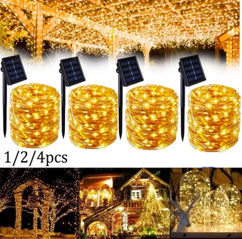 330LED Zonne-String Lichtjes in de Waterdichte Openlucht Garland Zonne-energie Lamp Kerst Voor Tuin Decoratie