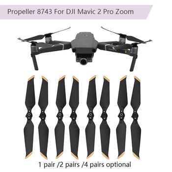 Vervanging Propellers voor DJI Mavic 2 Pro/Zoom Drone 8743 Low-Noise Rekwisieten Opvouwbare Mes ruisonderdrukking Prop Schroef Accessoire