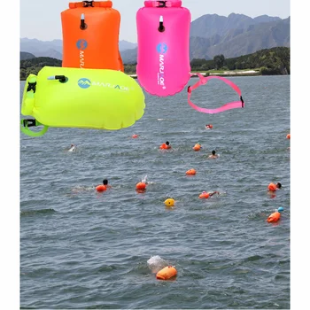 Big Size PVC Waterdichte Zwemmen Sleeptouw Float Zwemmen Boei Veiligheid Float Opblaasbare Flotatie Air Bag
