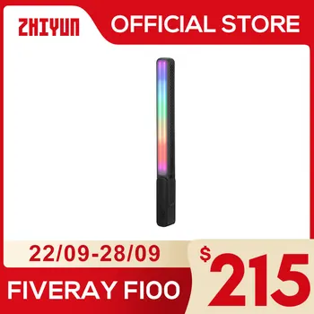 ZHIYUN Officiële FIVERAY F100 100W Led Verlichting Handheld RGB-Licht-Video-Lamp Stick Licht Streaming Fotografie Verlichting