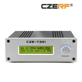 CZE-T251 grote Dekking Uitzendingen van een FM-Zender 25W 25 Watt voor de Auto Kerk Radio Martí Apparatuur
