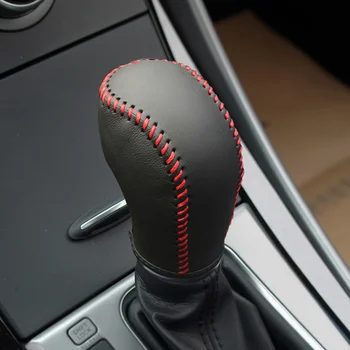 Auto Gear Shift Knop Klep Voor Een Hyundai Mistra 2014-2019 Avant 2012-2016 Sonata 9 2011-2014 Versnellingsbak Lederen Handvat Deksel