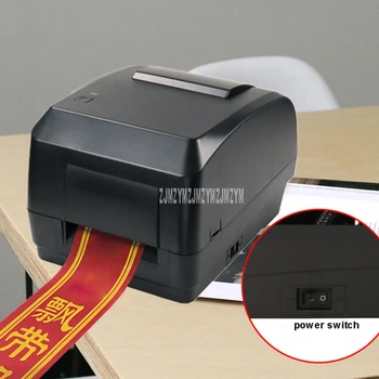 Hoge kwaliteit Elektrische Satijn Lint Printer 140m/h-met USB-Interface Decoratie Lint drukmachine 104mm printbreedte