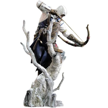Assassin Creed Actie Figuur Anime Figurine van Connor 26cm Roerende Model Film Archetype Speelgoed Cadeau Pop Collectible Figma